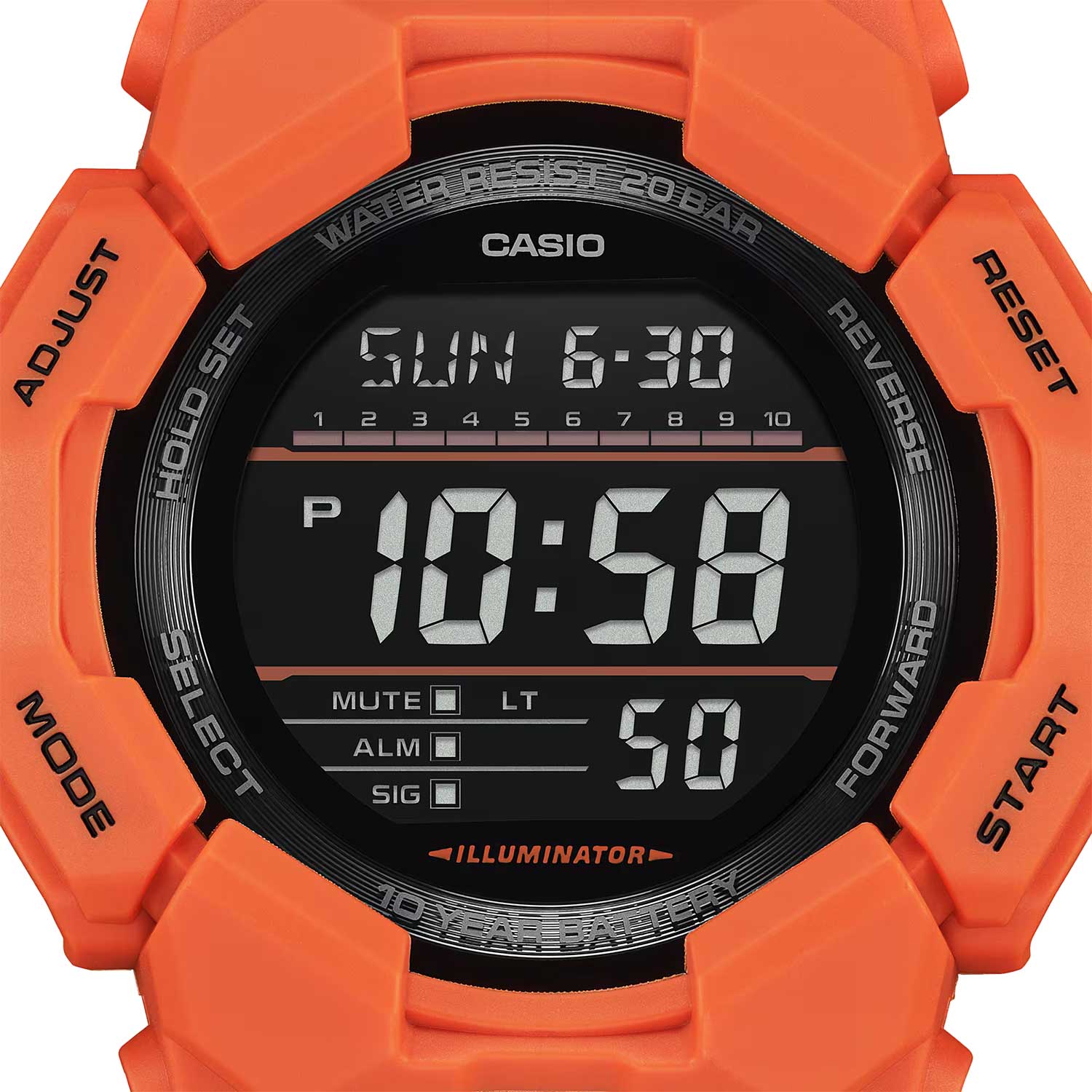 Японские наручные часы CASIO G-SHOCK GD-010-4