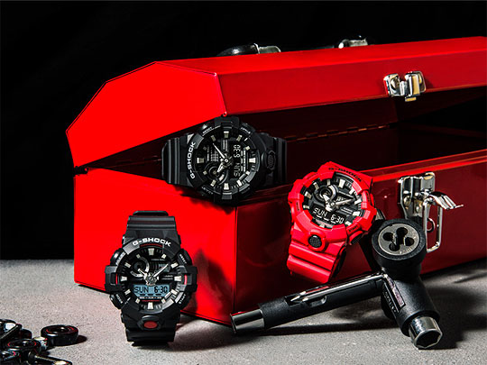 Японские наручные часы CASIO G-SHOCK GA-700-1A