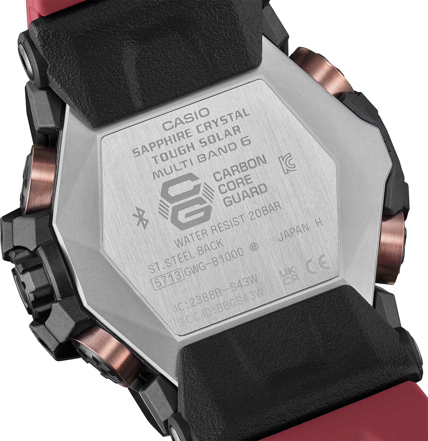 Японские наручные часы CASIO G-SHOCK GWG-B1000-1A4