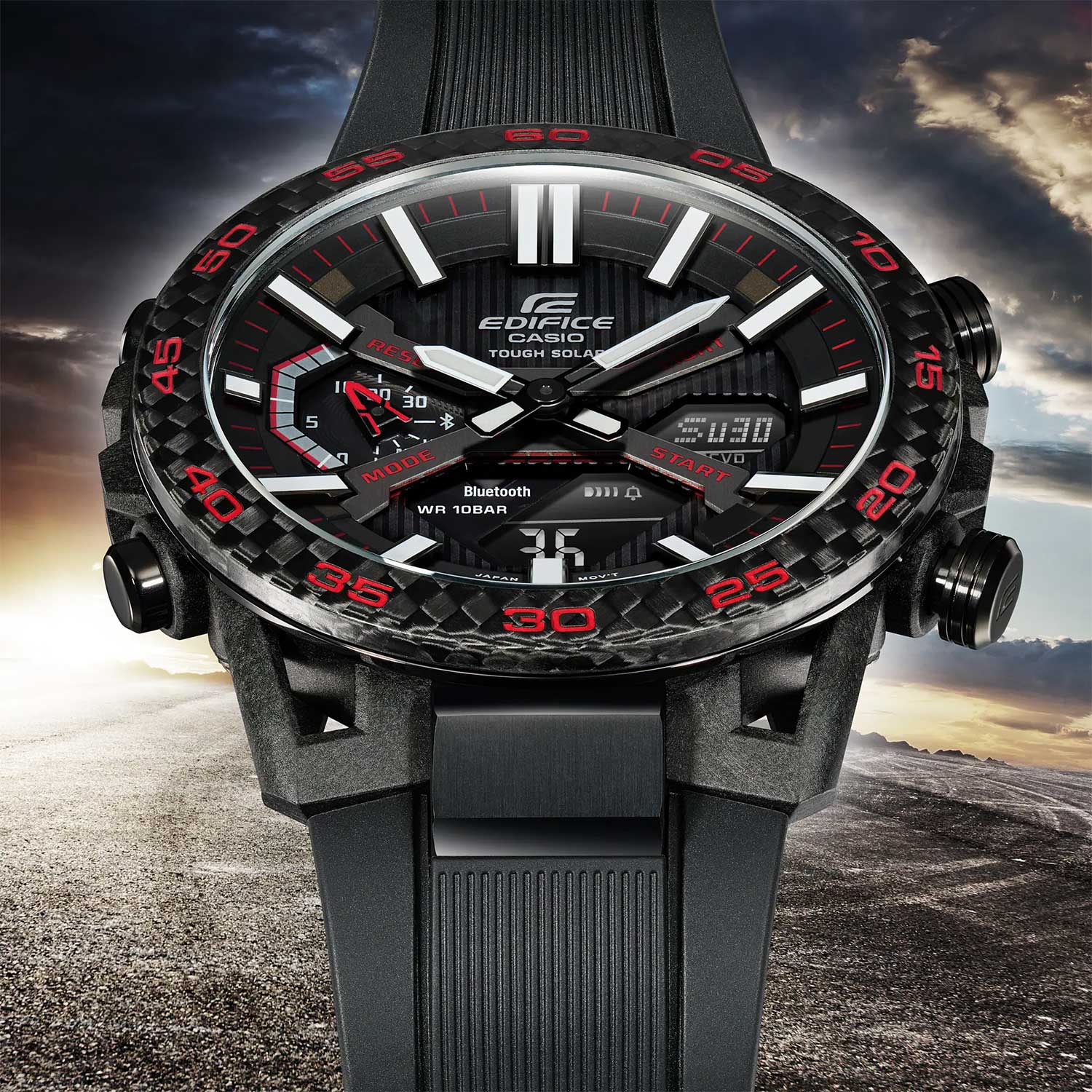 Японские наручные часы CASIO EDIFICE ECB-2000PB-1A