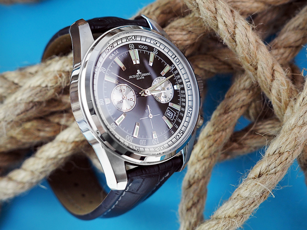 Наручные часы Jacques Lemans 1-1117AN с хронографом
