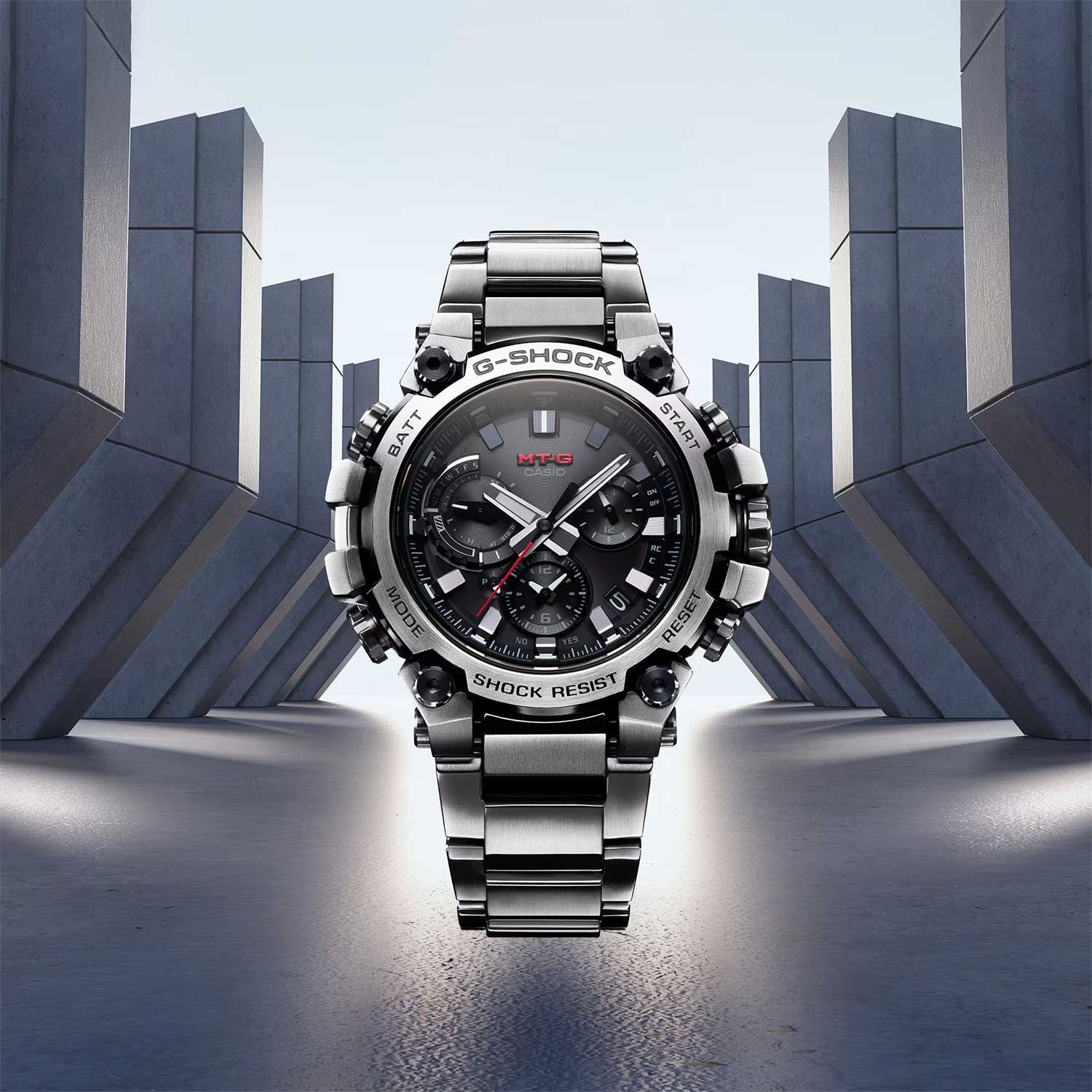 Японские наручные часы Casio G-SHOCK MTG-B3000D-1AER с хронографом