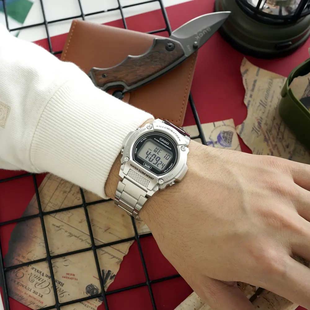 Японские наручные часы CASIO CASIO COLLECTION W-219HD-1A