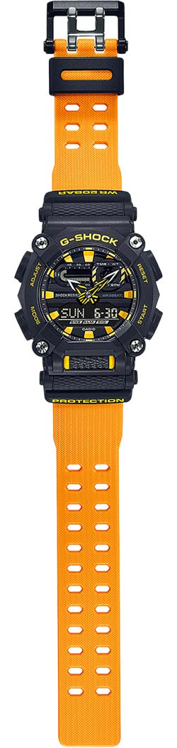 Японские наручные часы Casio G-SHOCK GA-900A-1A9ER с хронографом