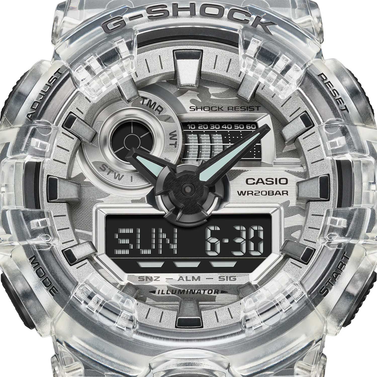 Японские наручные часы CASIO G-SHOCK GA-700SKC-1A