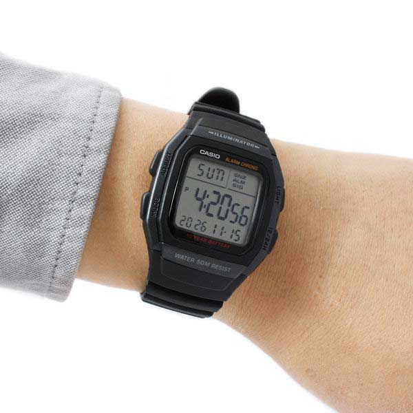 Японские наручные часы CASIO CASIO COLLECTION W-96H-1B