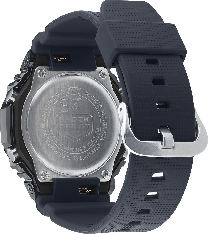 Японские наручные часы Casio G-SHOCK GM-2100B-4AER с хронографом