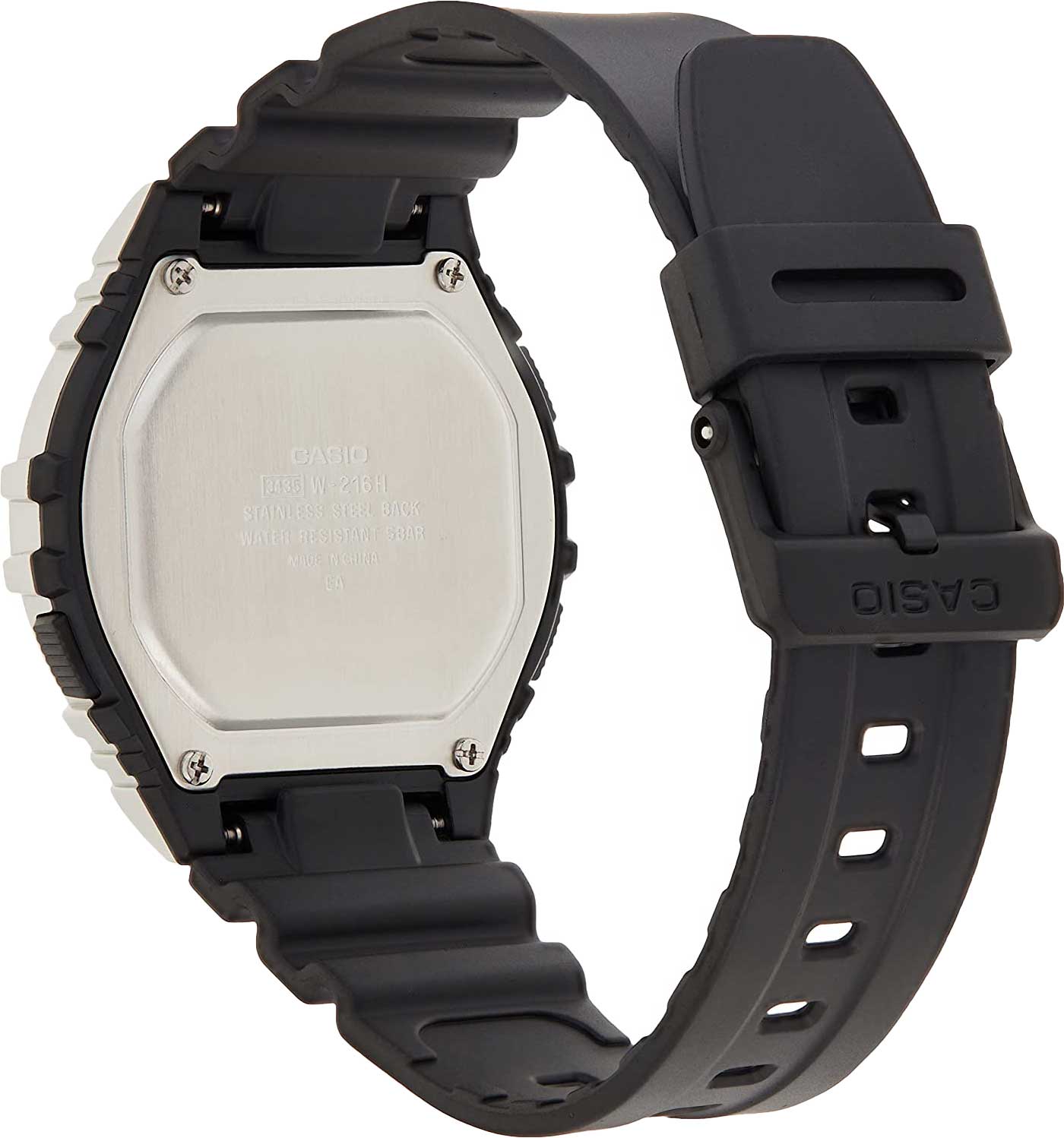 Японские наручные часы Casio Collection W-216H-1C с хронографом