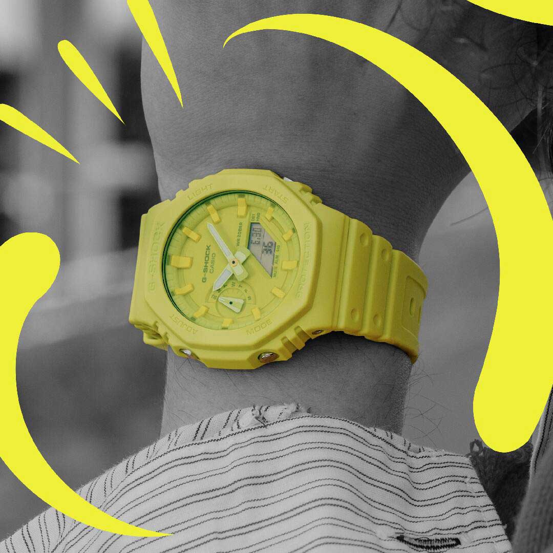 Японские наручные часы CASIO G-SHOCK GA-2100-9A9