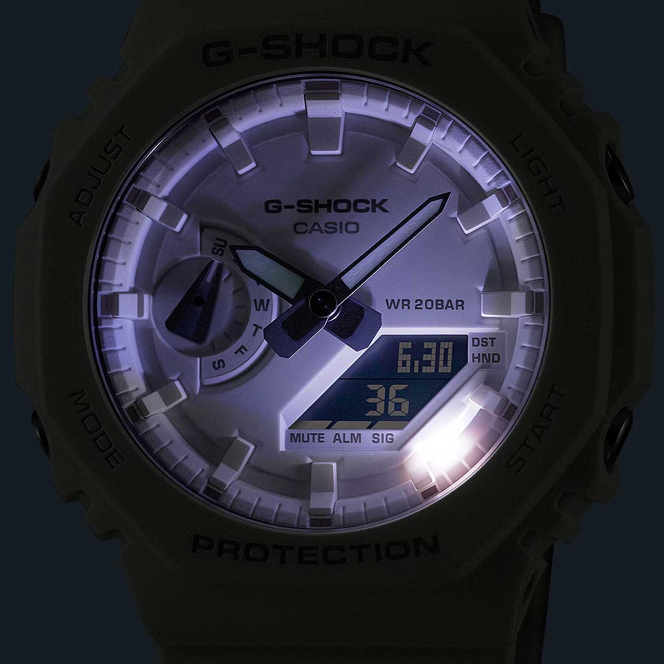 Японские наручные часы CASIO G-SHOCK GA-2100-7A7