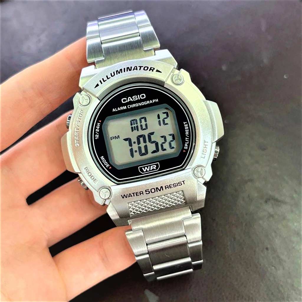 Японские наручные часы CASIO CASIO COLLECTION W-219HD-1A