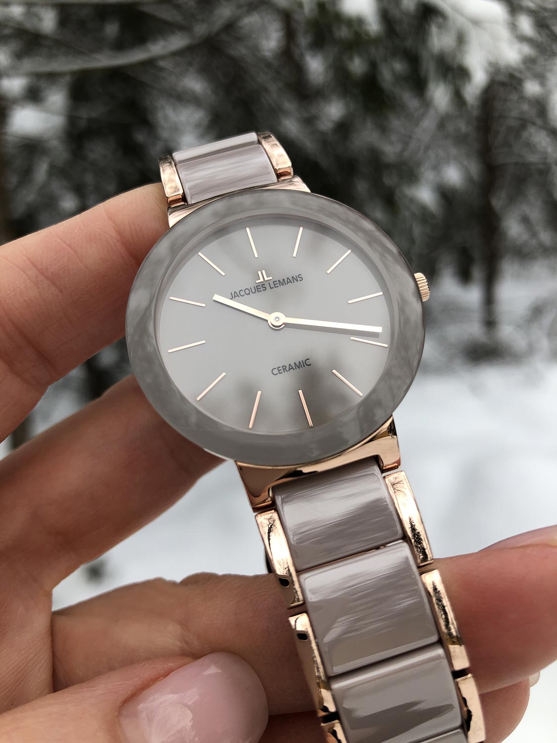 Керамические наручные часы Jacques Lemans 42-7T