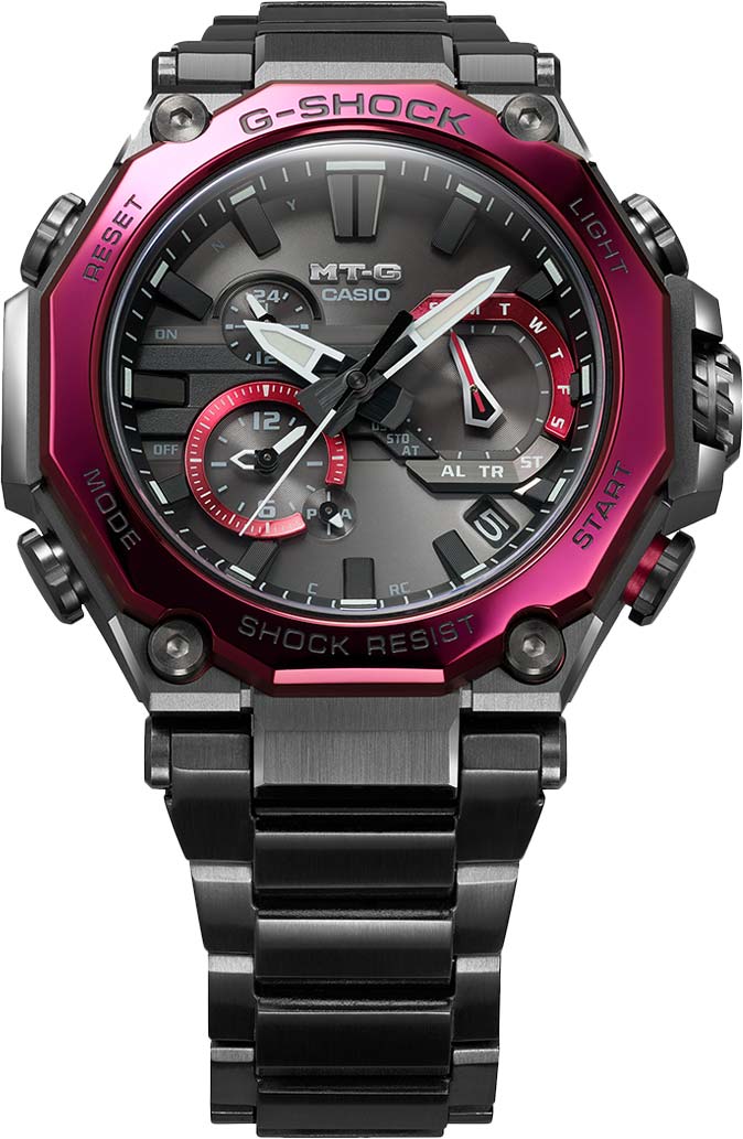 Японские наручные часы Casio G-SHOCK MTG-B2000BD-1A4ER с хронографом