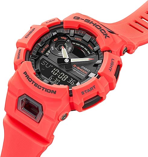 Японские спортивные наручные часы Casio G-SHOCK GBA-900-4AER с хронографом