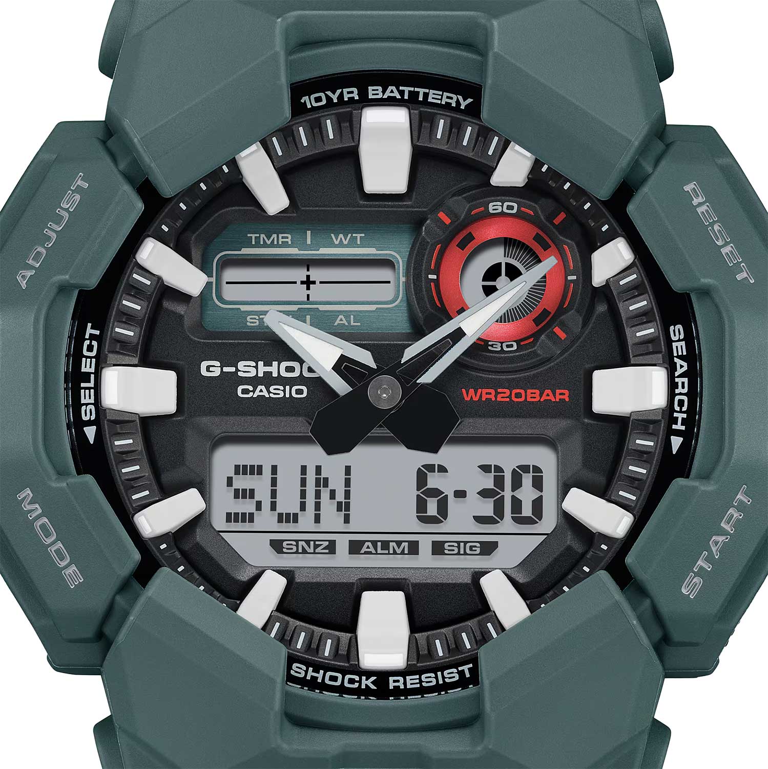 Японские наручные часы CASIO G-SHOCK GA-010-2A