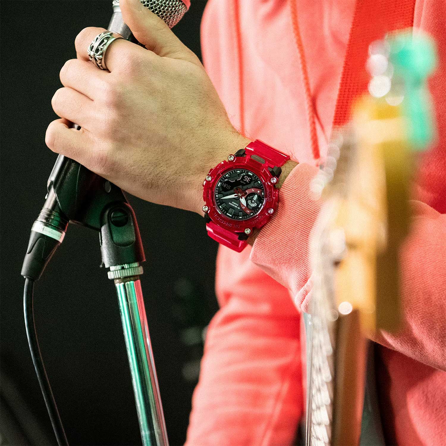 Японские наручные часы CASIO G-SHOCK GA-2200SKL-4A