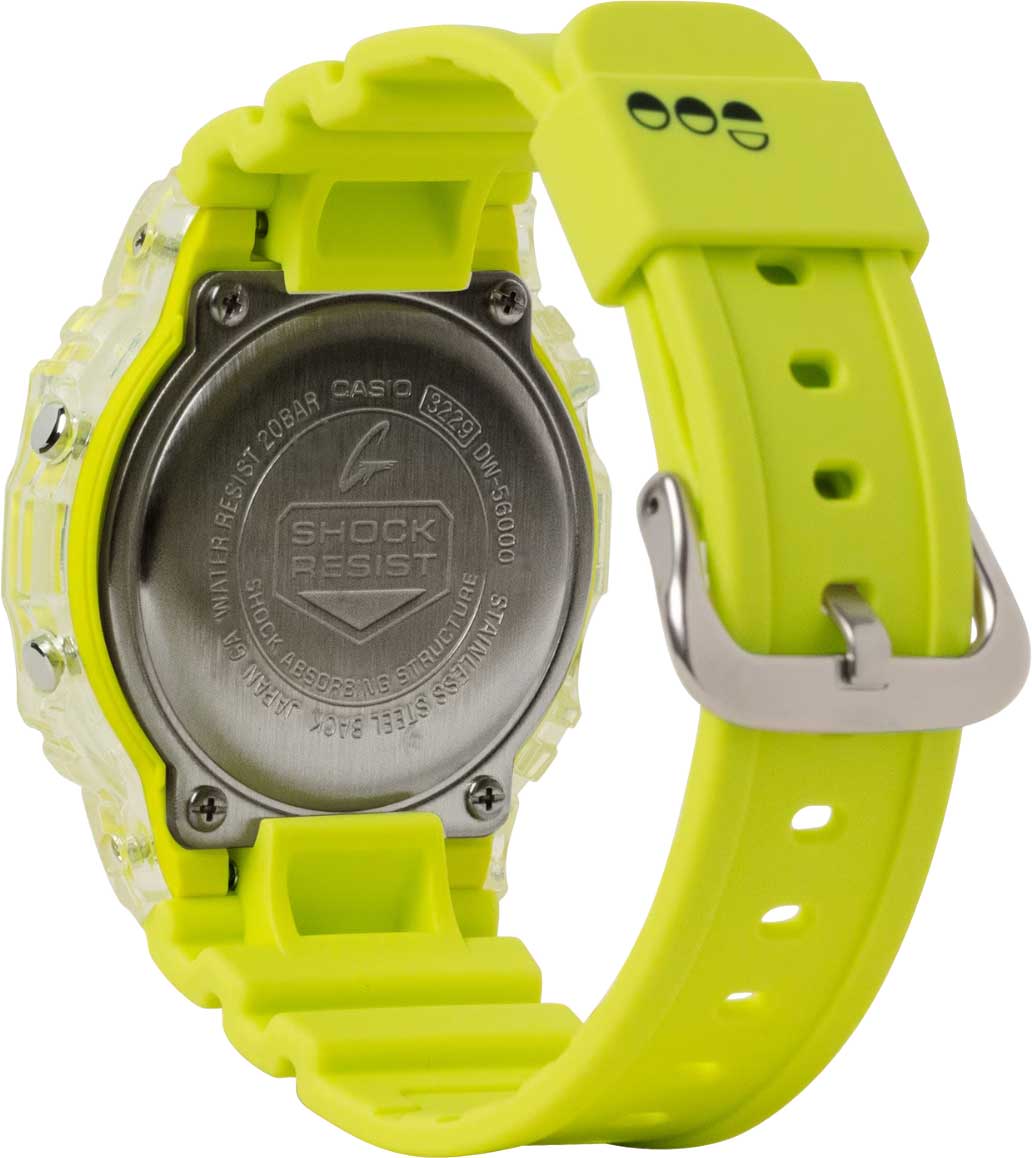Японские наручные часы Casio G-SHOCK DW-5600GL-9E с хронографом