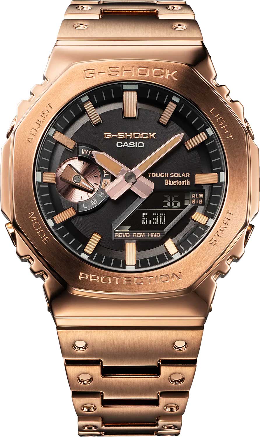 Японские наручные часы Casio G-SHOCK GM-B2100GD-5AER с хронографом