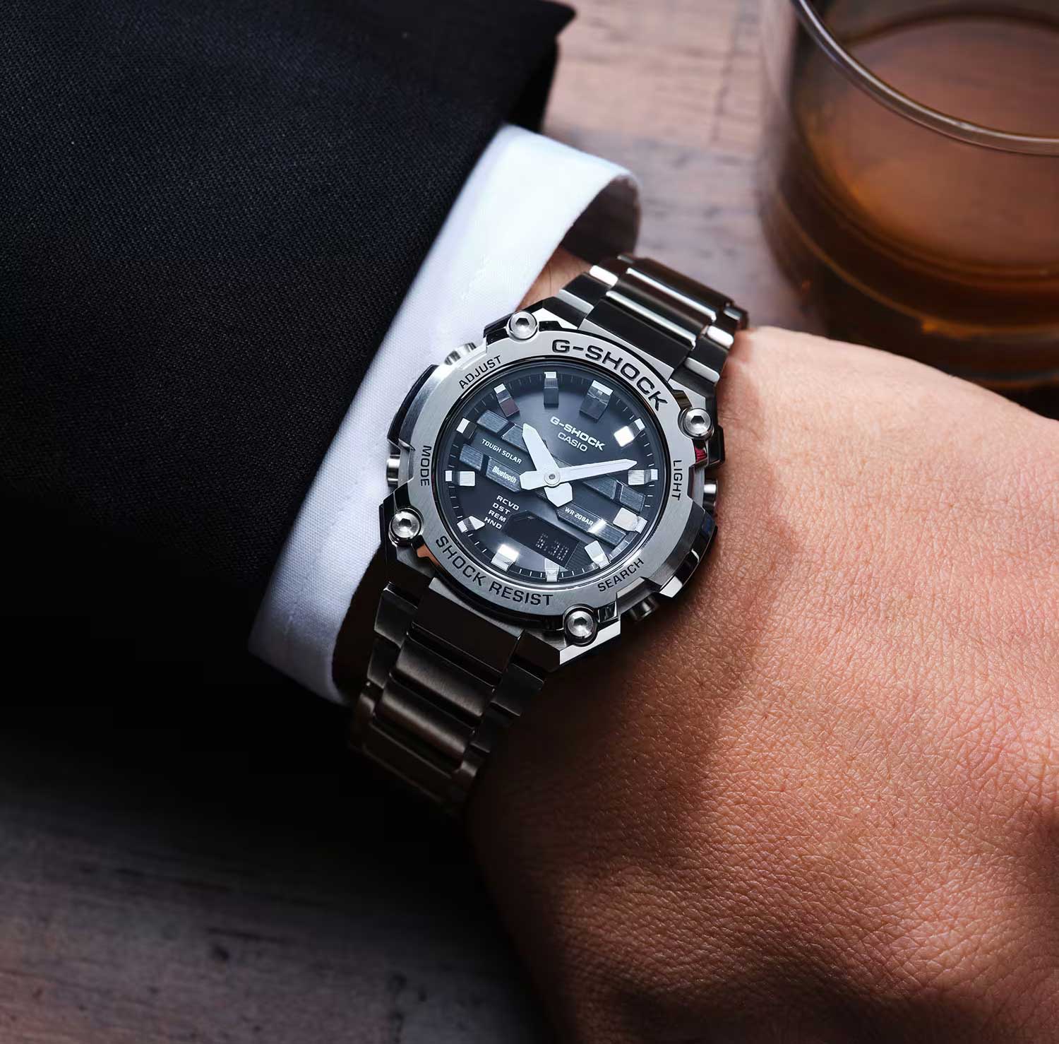 Японские наручные часы CASIO G-SHOCK GST-B600D-1A