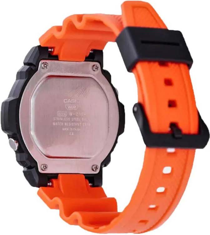 Японские наручные часы Casio Collection W-219H-4AVEF с хронографом