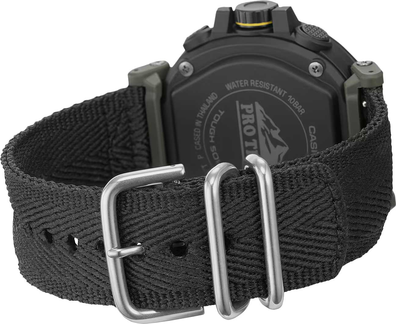 Японские наручные часы Casio Pro Trek PRG-601YB-3 с хронографом