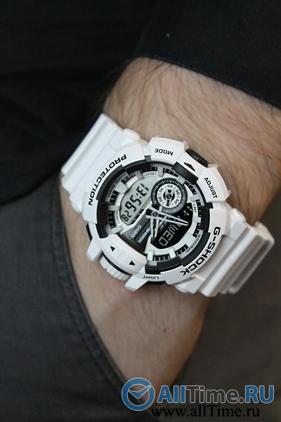 Японские наручные часы Casio G-SHOCK GA-400-7A с хронографом