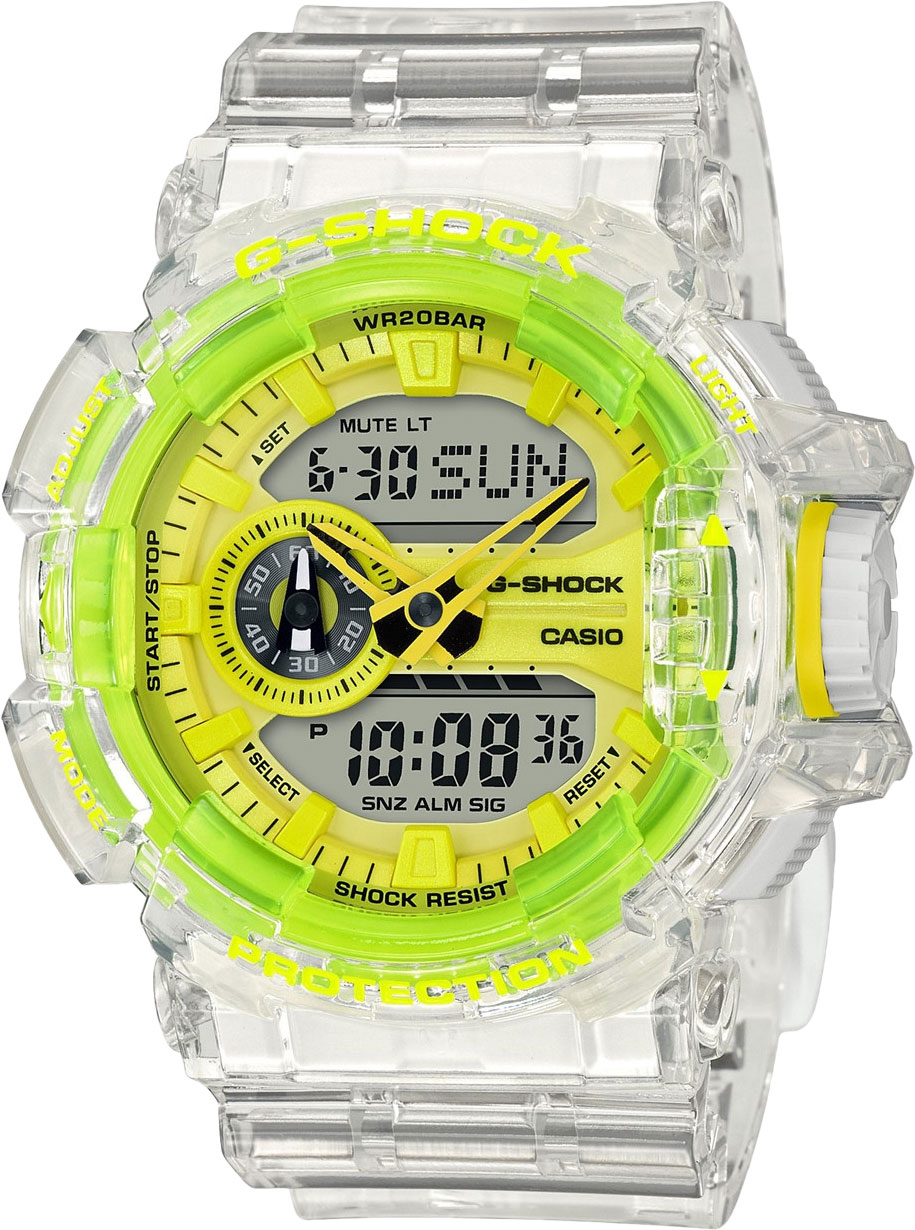 Японские наручные часы Casio G-SHOCK GA-400SK-1A9ER с хронографом