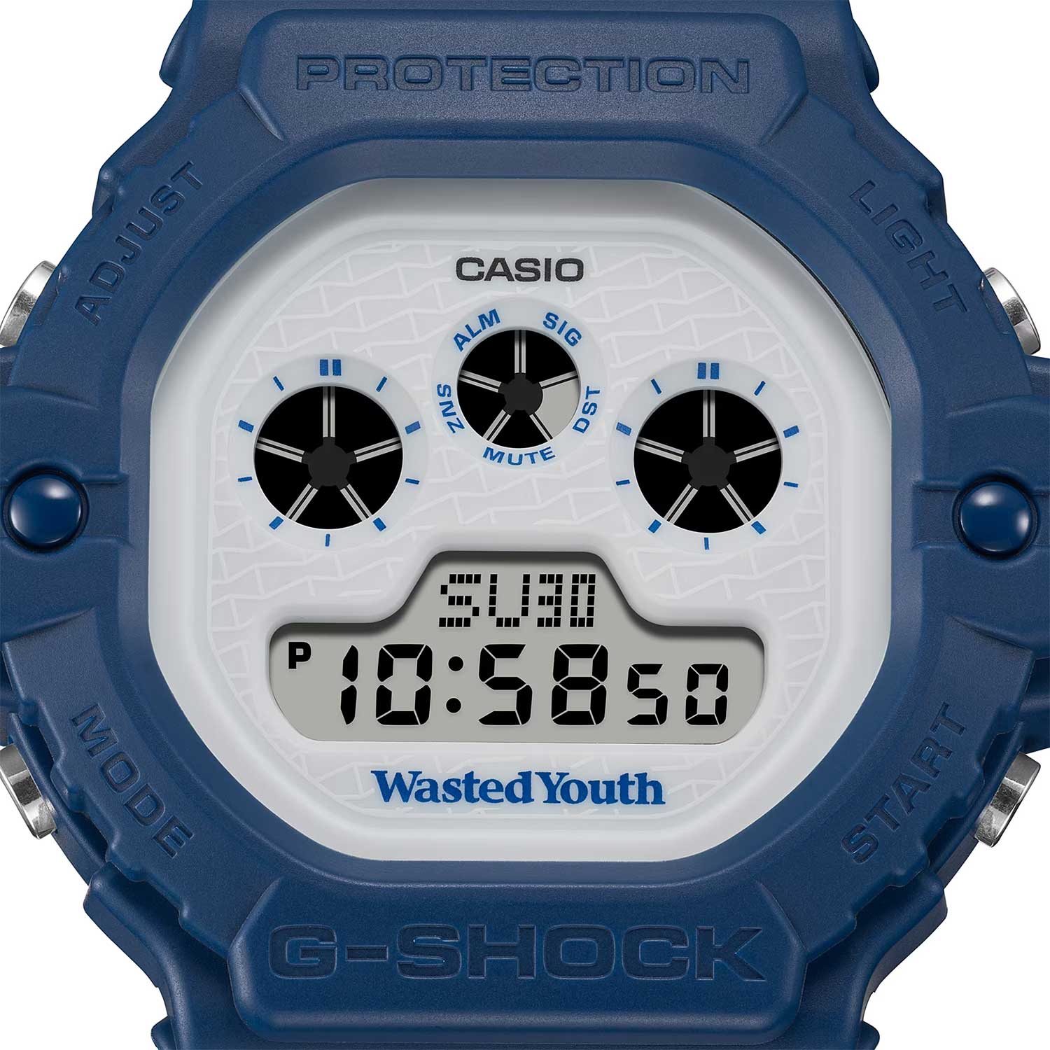 Японские наручные часы Casio G-SHOCK DW-5900WY-2 с хронографом
