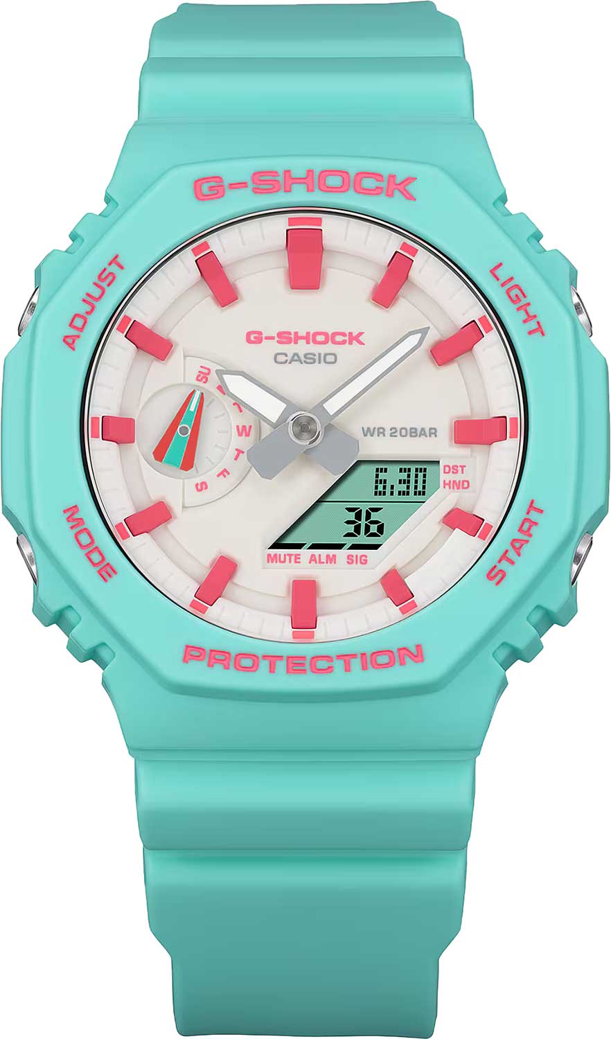 Японские наручные часы CASIO G-SHOCK GA-2100RB-3A