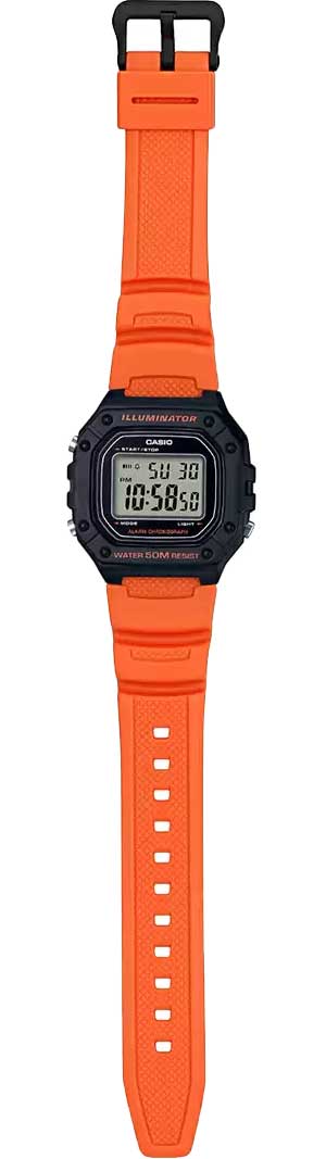 Японские наручные часы CASIO CASIO COLLECTION W-218H-4B2