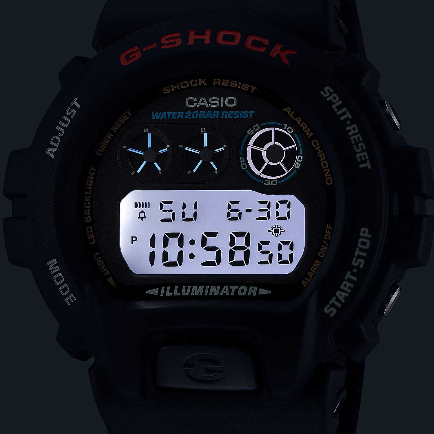 Японские наручные часы CASIO G-SHOCK DW-6900U-1