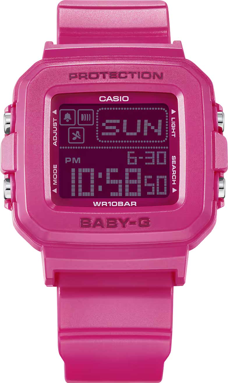 Японские наручные часы Casio Baby-G BGD-10K-4 с хронографом