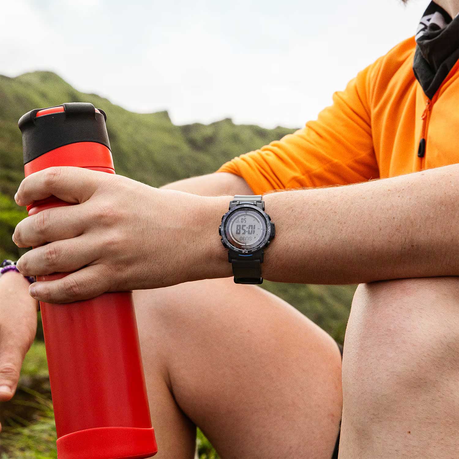 Японские наручные часы CASIO PRO TREK PRW-35Y-2