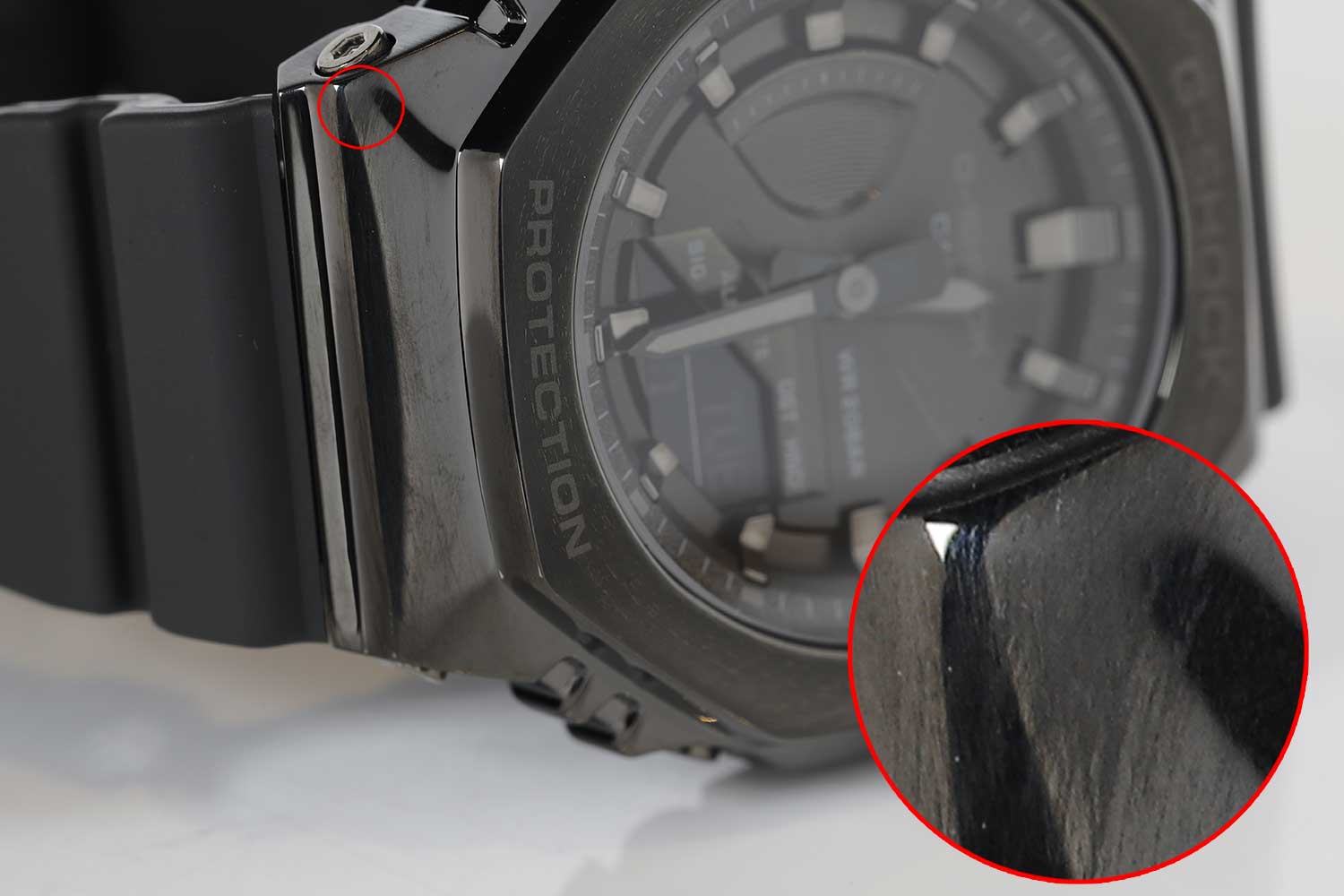 Японские наручные часы Casio G-SHOCK GM-S2100B-8AER с хронографом