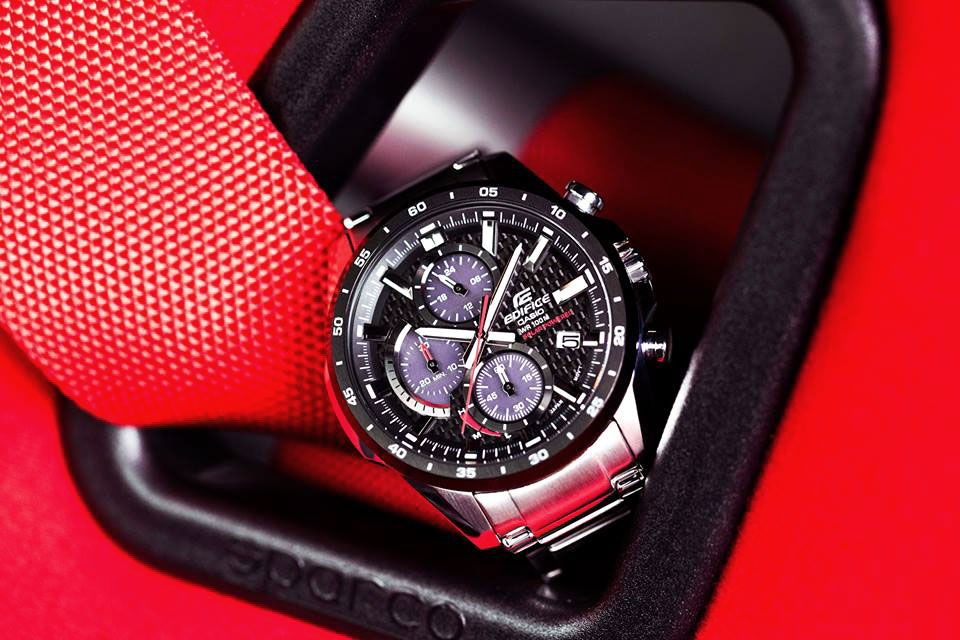 Японские наручные часы CASIO EDIFICE EQS-900DB-1A