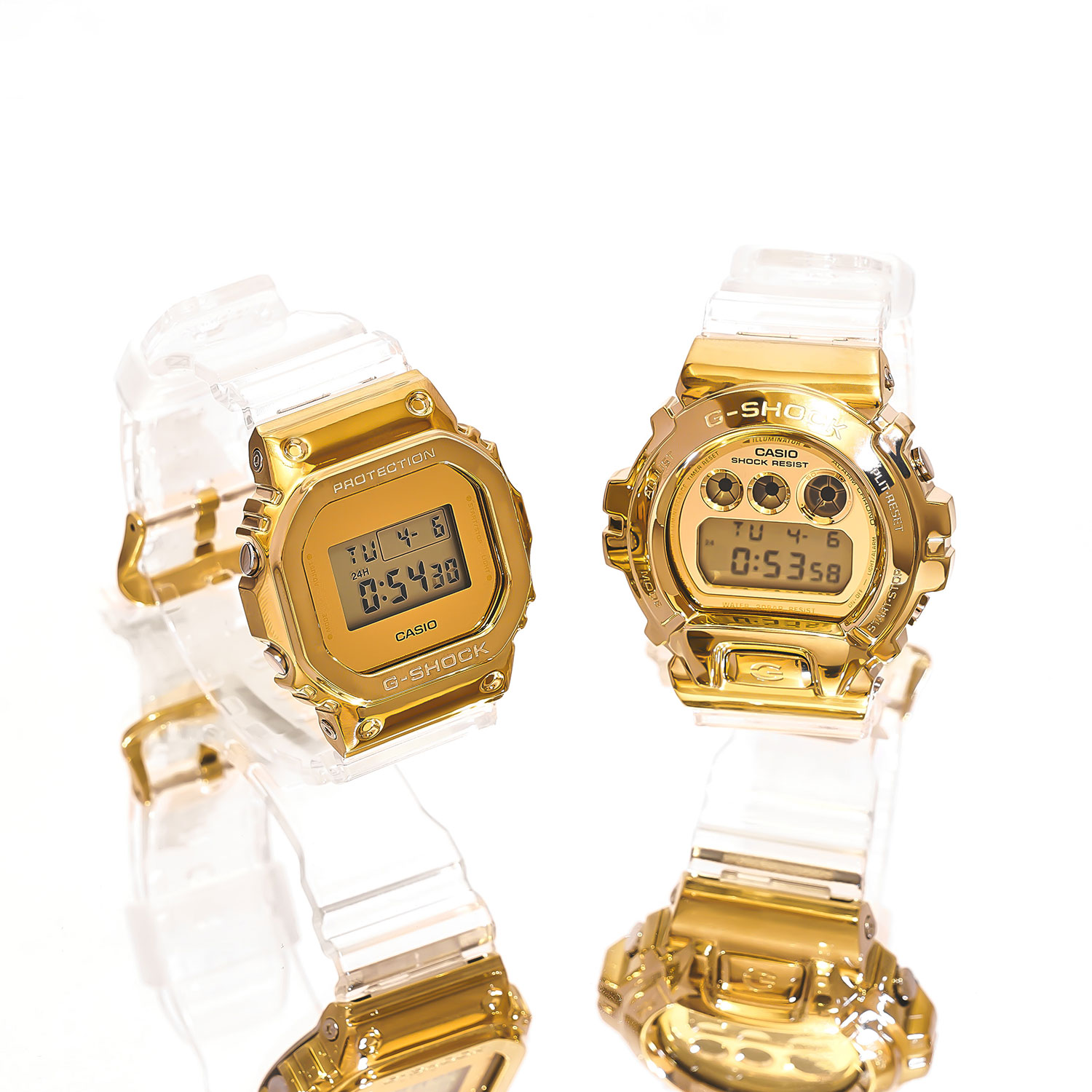 Японские наручные часы Casio G-SHOCK GM-5600SG-9ER с хронографом