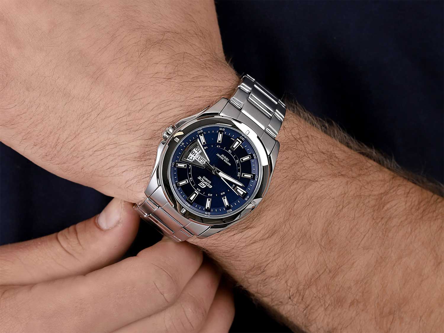 Японские наручные часы CASIO EDIFICE EF-129D-2A