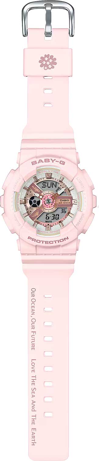 Японские наручные часы CASIO BABY-G BA-110AQ-4A