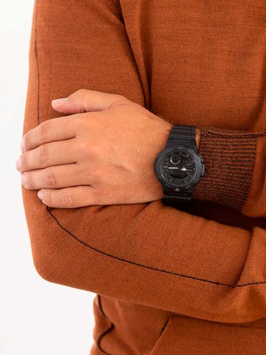 Японские наручные часы CASIO CASIO COLLECTION AEQ-100W-1B