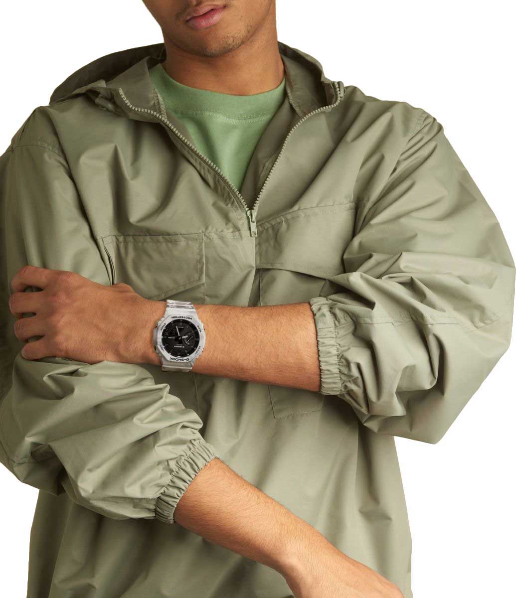 Японские наручные часы Casio G-SHOCK GAE-2100GC-7AER с хронографом