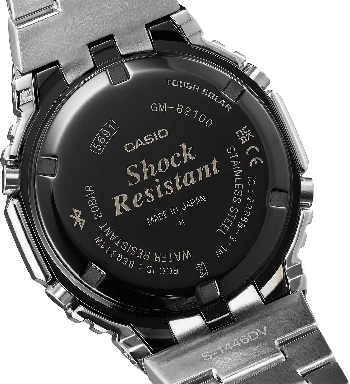 Японские наручные часы CASIO G-SHOCK GM-B2100PC-1A