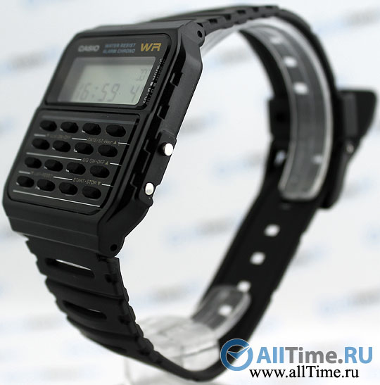 Японские наручные часы Casio Vintage CA-53W-1 с хронографом