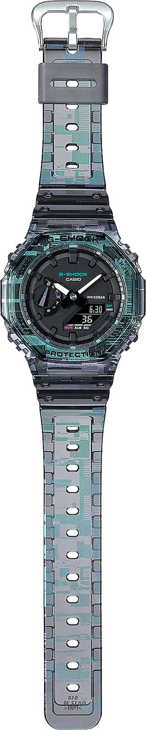 Японские наручные часы Casio G-SHOCK GA-2100NN-1A с хронографом