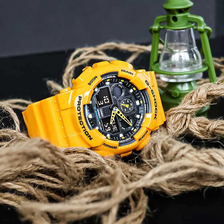 Японские наручные часы CASIO G-SHOCK GA-100A-9A