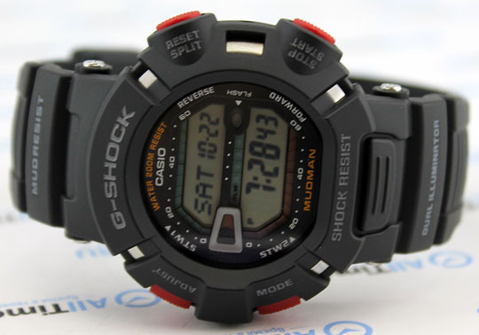 Японские наручные часы Casio G-SHOCK G-9000-1V с хронографом