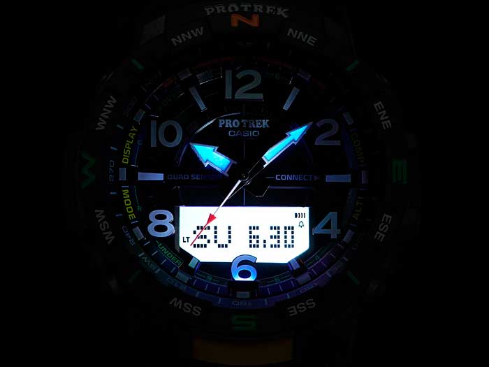 Японские наручные часы Casio Pro Trek PRT-B50-1ER с хронографом