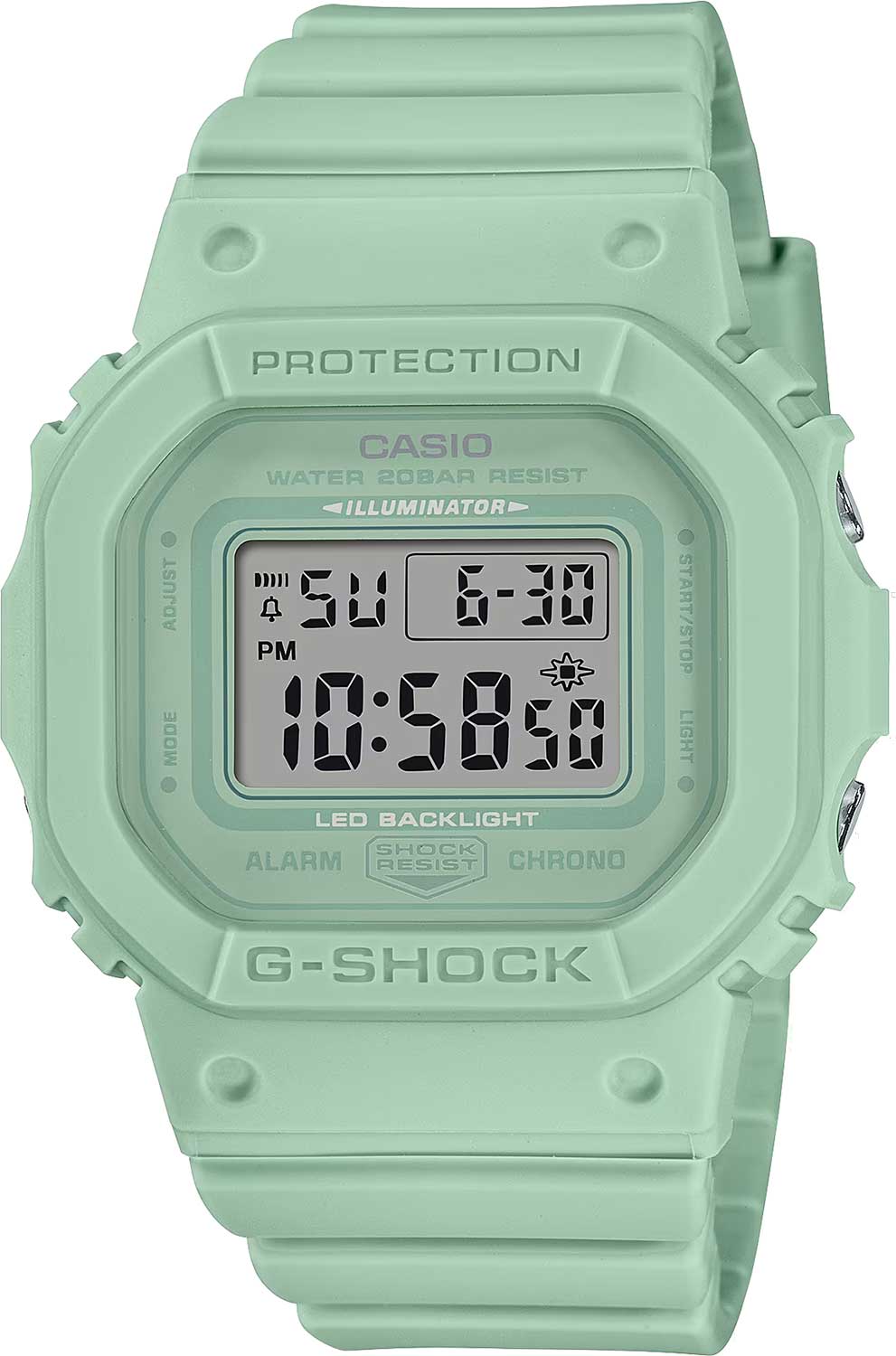 Японские наручные часы Casio G-SHOCK GMD-S5600BA-3 с хронографом