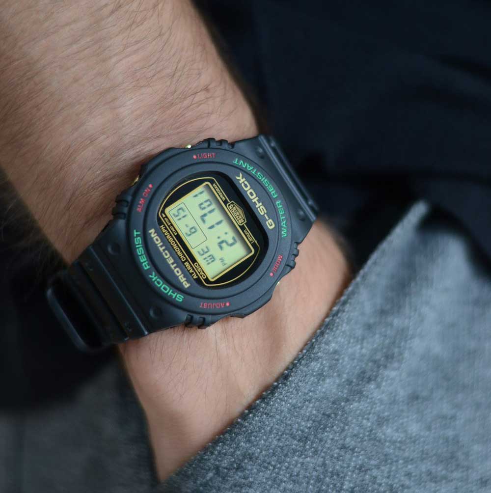 Японские наручные часы CASIO G-SHOCK DW-5700TH-1