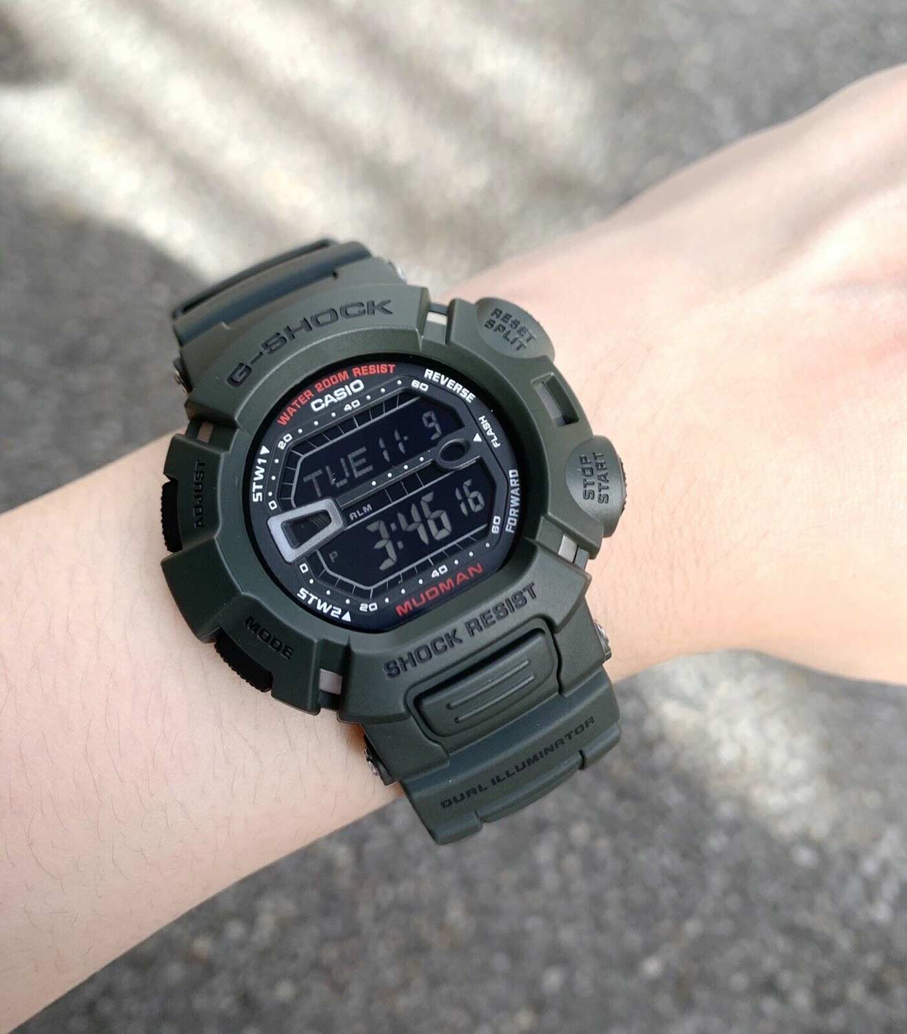Японские наручные часы CASIO G-SHOCK G-9000-3V