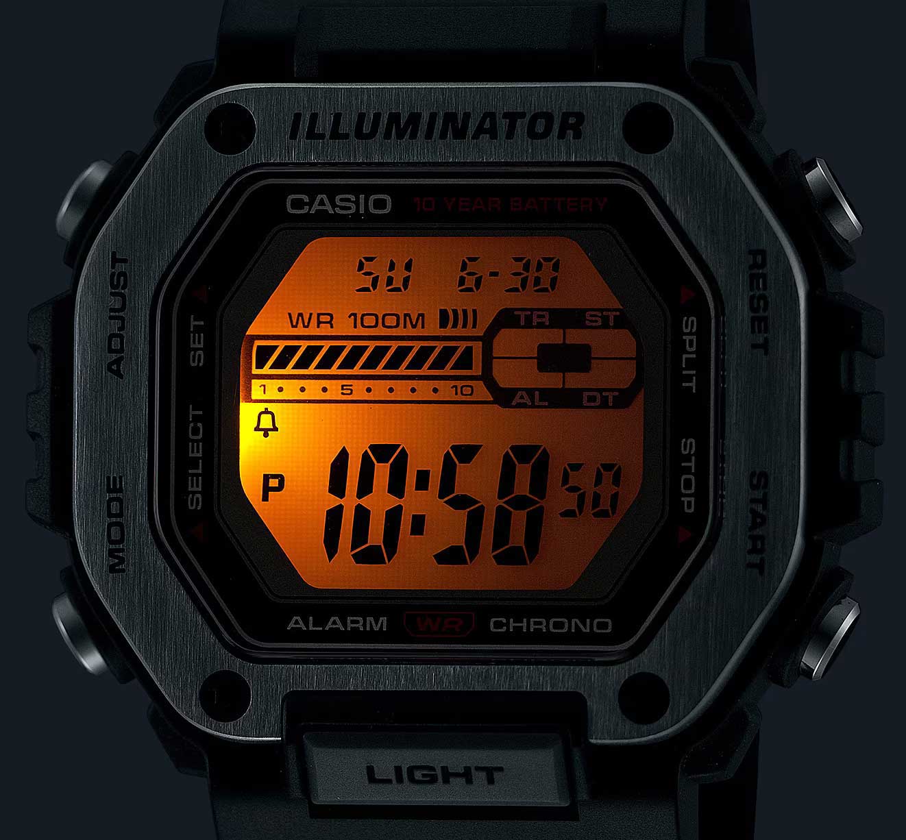 Японские наручные часы CASIO CASIO COLLECTION MWD-110H-1A